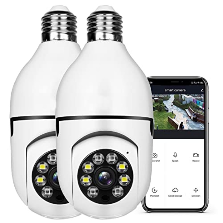 Light Bulb 1080P Security Wire - Home Security Wireless avis et prix