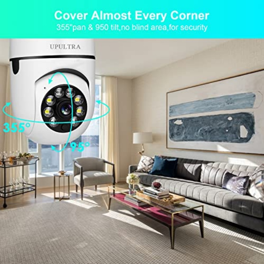Light Bulb 1080P Security Wire - Home Security Wireless avis et prix