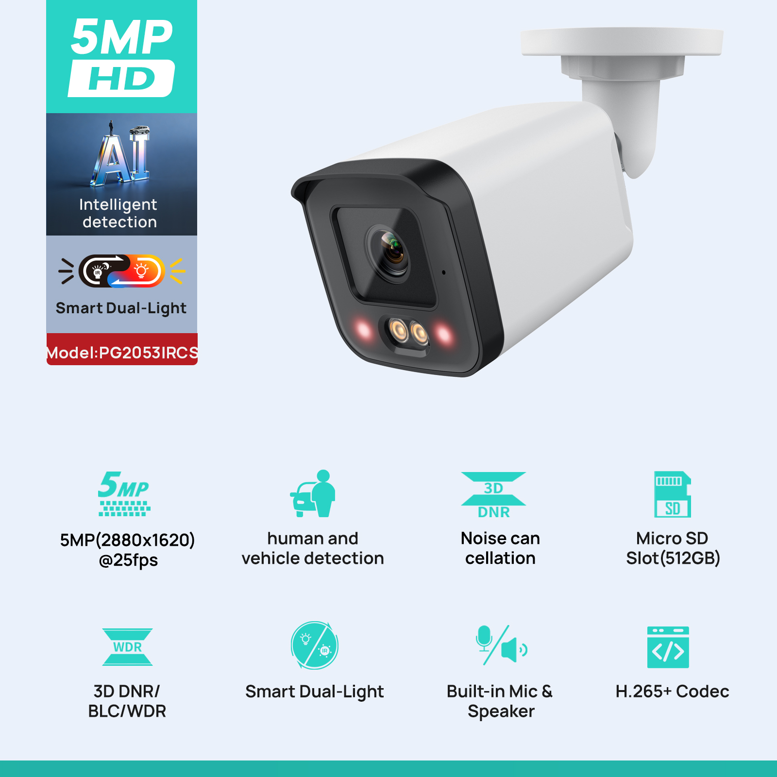 VIKYLIN IP Security Camera 5MP - Home Security Service avis et prix