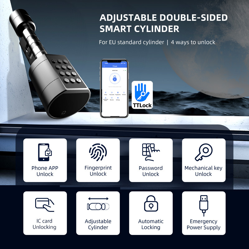 Smart Euro Cylindrical Door Lo - Home Security Ideas avis et prix