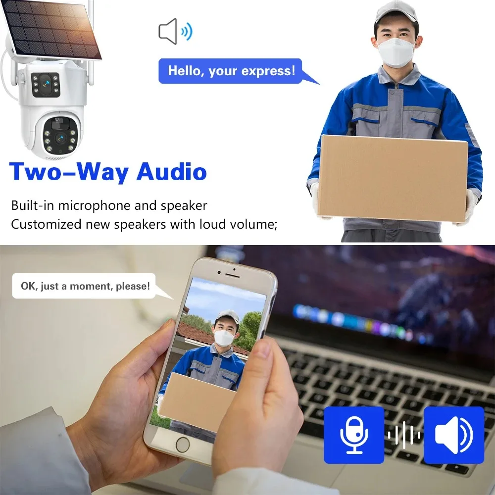 10CH Wireless NVR 4k 8mp Dual  - Home Security Wifi Camera avis et prix