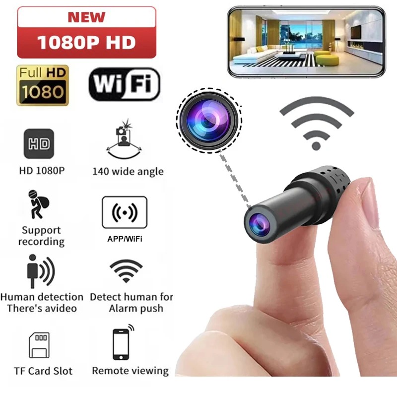 Mini WiFi Camera HD 1080P Indo - Home Security Indoor Cameras avis et prix