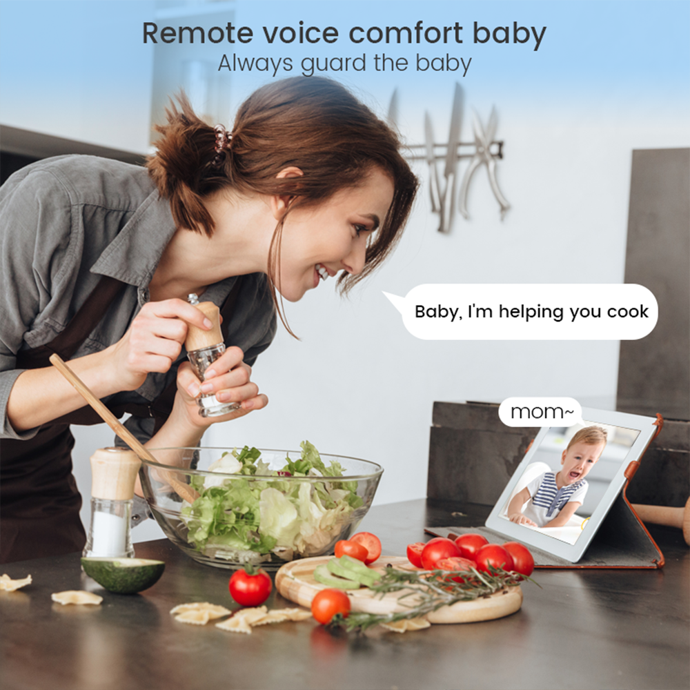 4MP WiFi xiaovv indoor Baby Mo - Home Security Ideas avis et prix