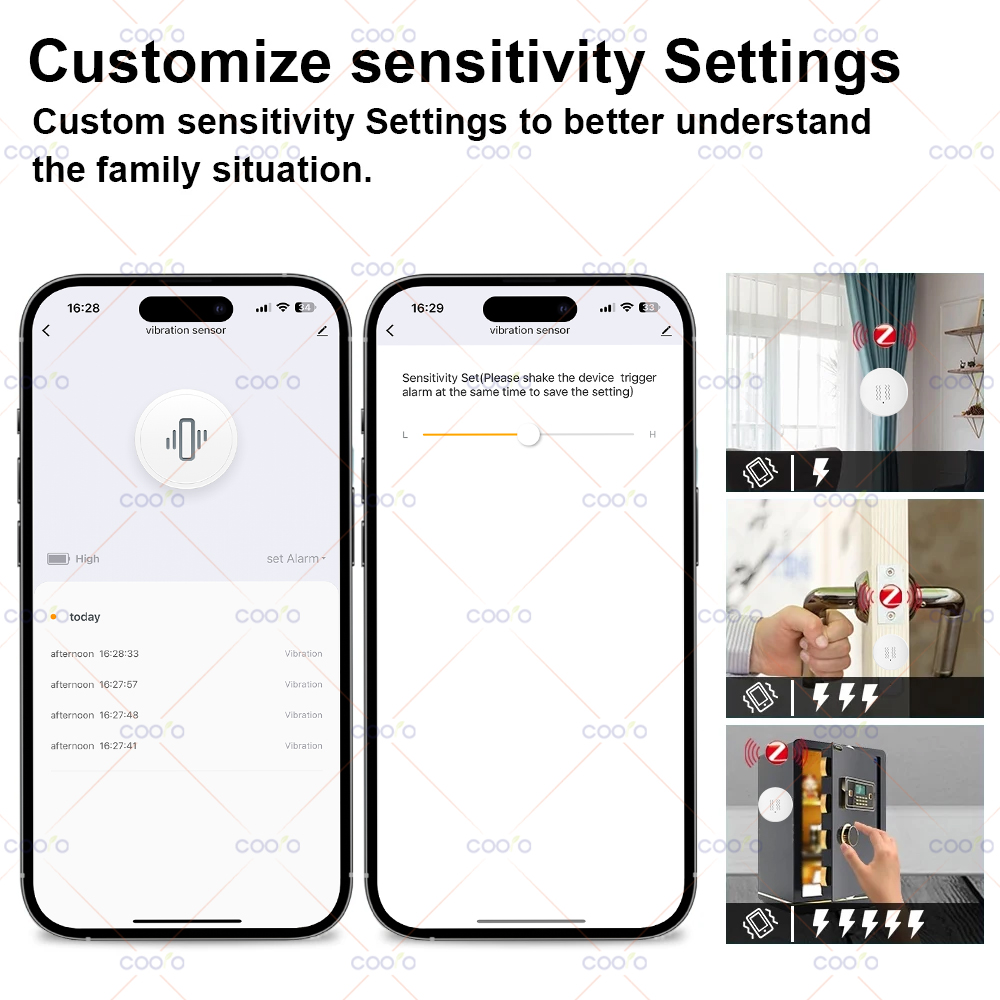 ZigBee Tuya Smart Vibration Se - Home Security Alarm System avis et prix