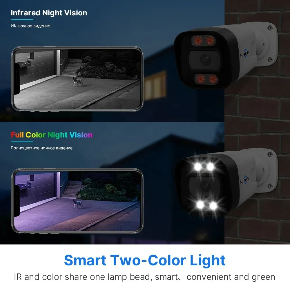 Hiseeu 4K 8channel 8mp Outdoor - Home Security And Camera Systems avis et prix
