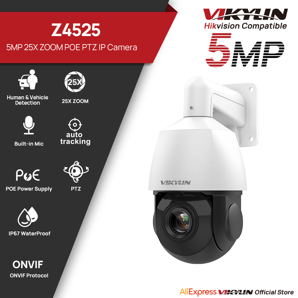 Vikylin 5MP PTZ 25X Optical Zo - Home Security Service avis et prix
