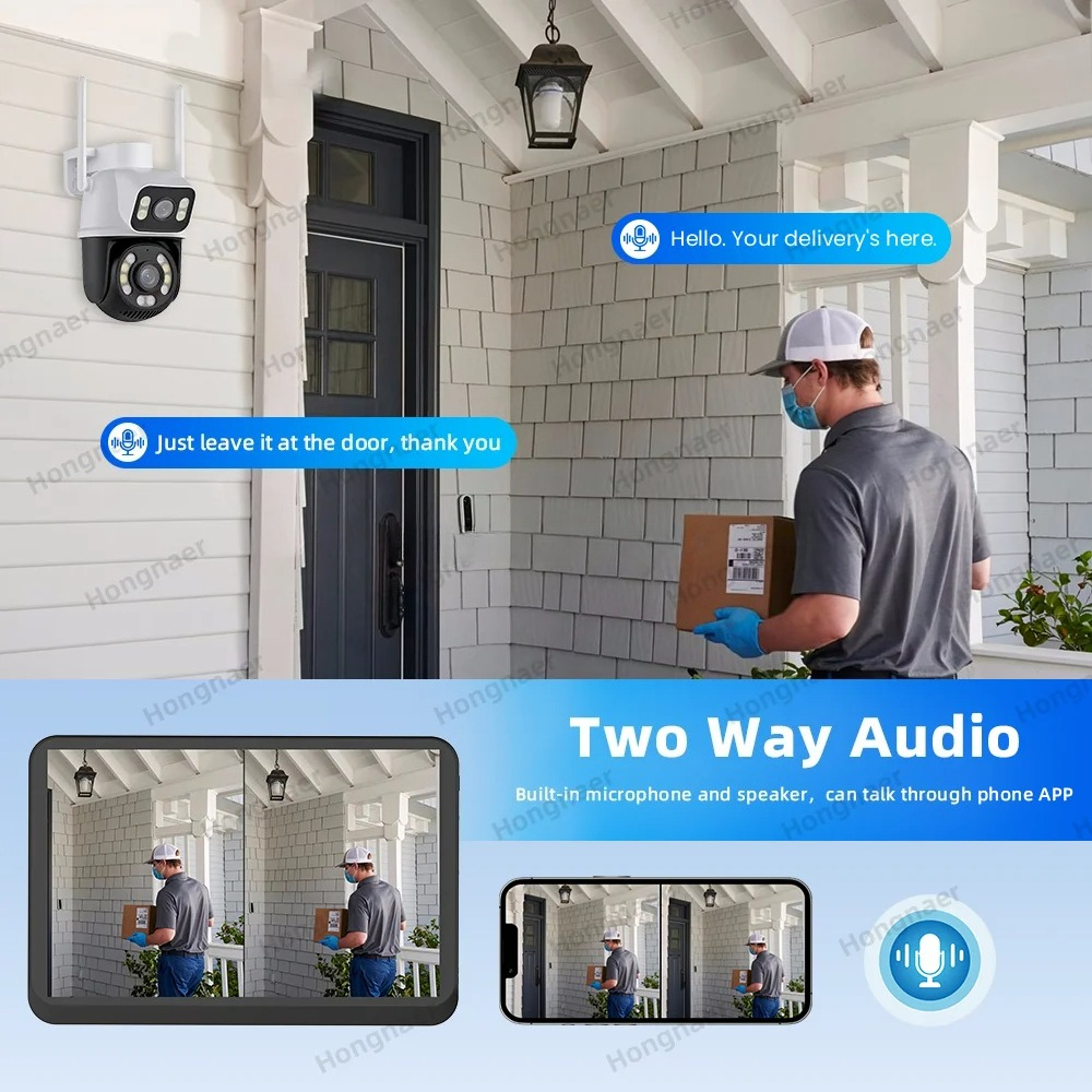 Hongnaer 6MP 4CH Dual Lens Hom - Home Security And Camera Systems avis et prix