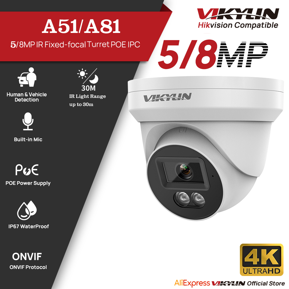 VIKYLIN 5/8MP HD IP Security C - Home Security Service avis et prix