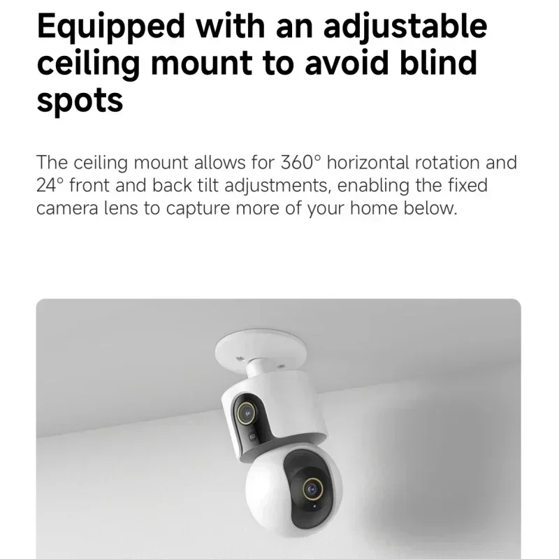 New Xiaomi Smart Camera C500 D - Home Security Camera 360 Xiaomi avis et prix