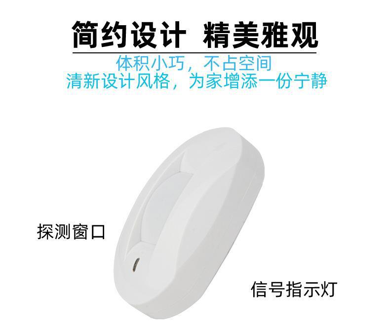 Wired  PIR Curtain Motion Dete - Home Security Alarm System avis et prix