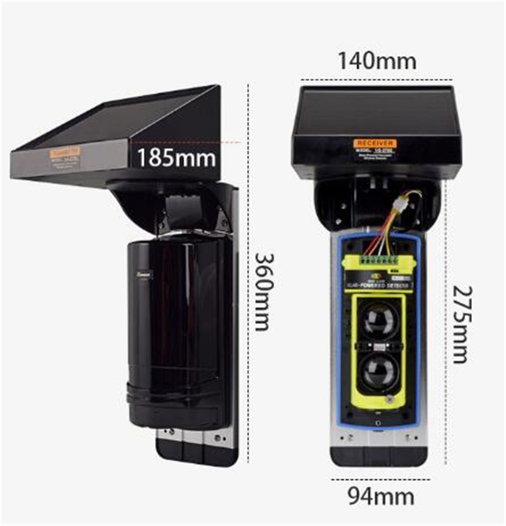 433mhz Wireless Solar Outdoor  - Home Security Alarm System avis et prix