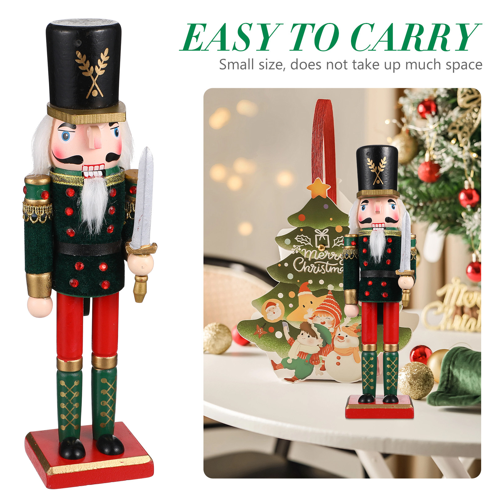 1Pcs Nutcracker Puppet Ornamen - Home Security Service avis et prix