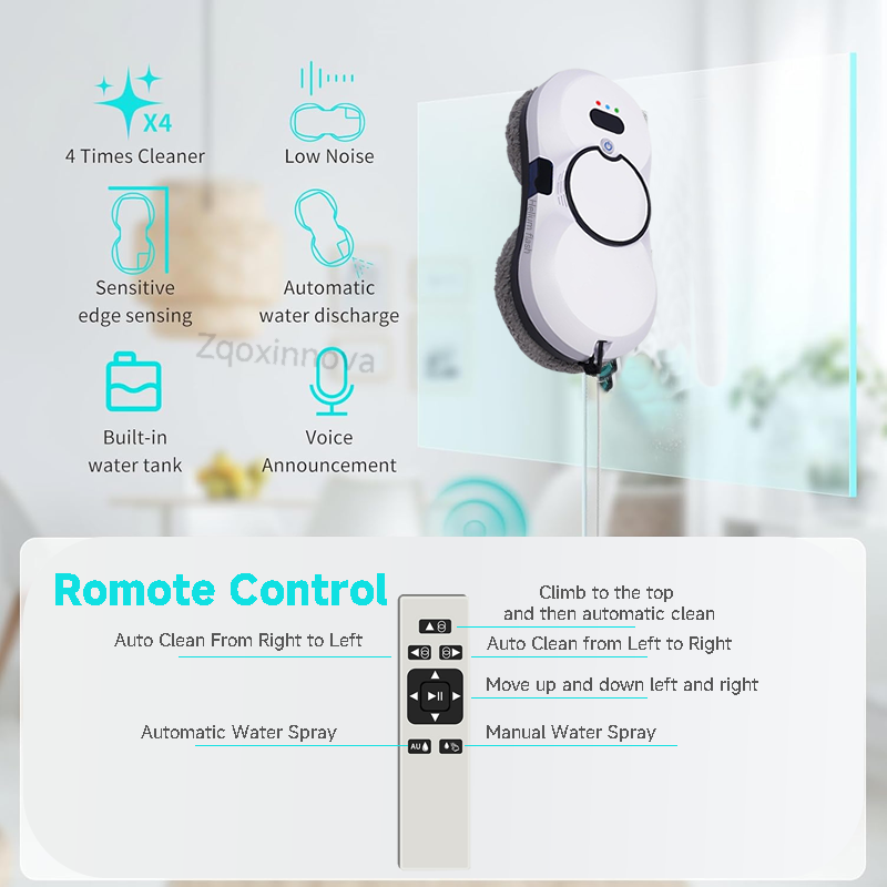 UPS System Robot Window Cleane - Home Security Technology avis et prix