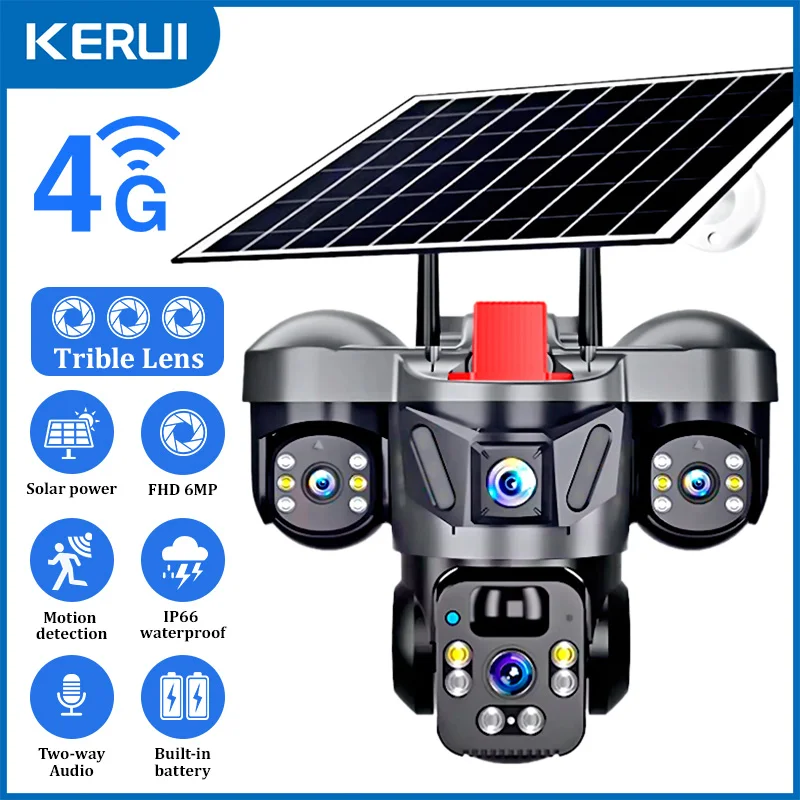 KERUI V380 Pro Outdoor PTZ 6MP - Home Security Indoor Cameras avis et prix