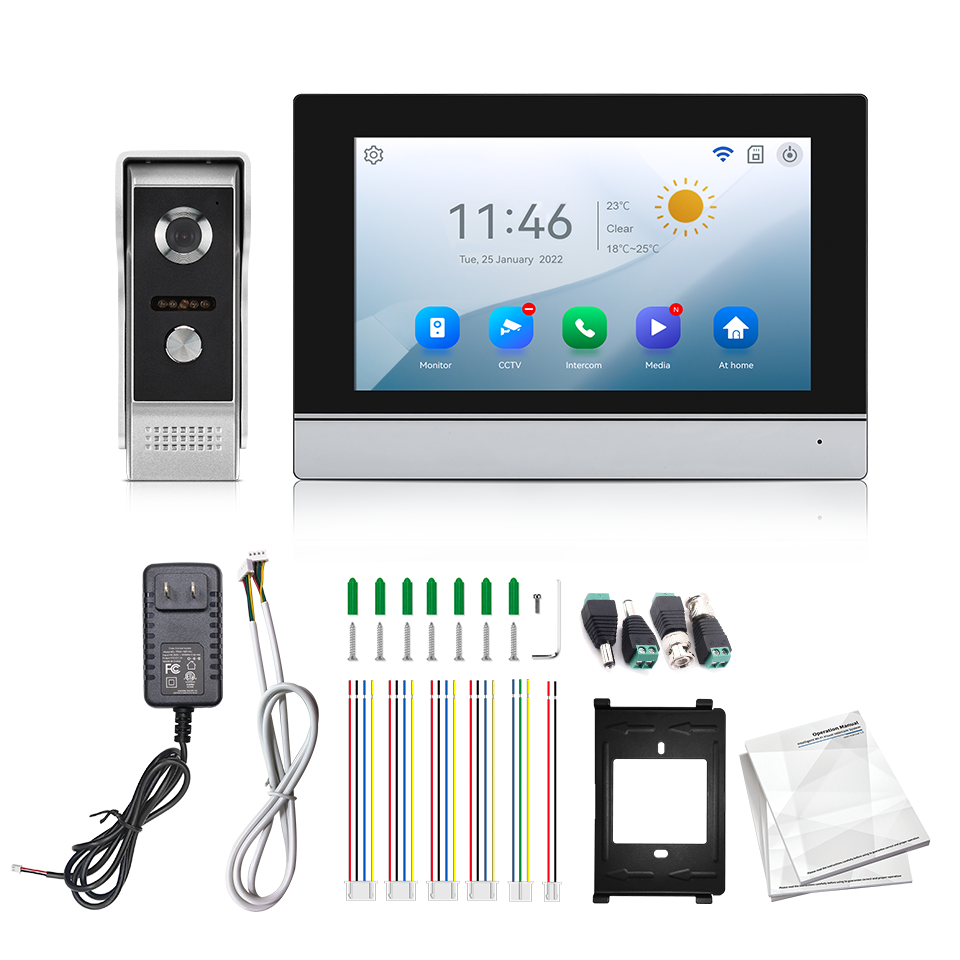 7Inch IPS Screen 2MP  Tuya Rem - Home Security Indoor Cameras avis et prix