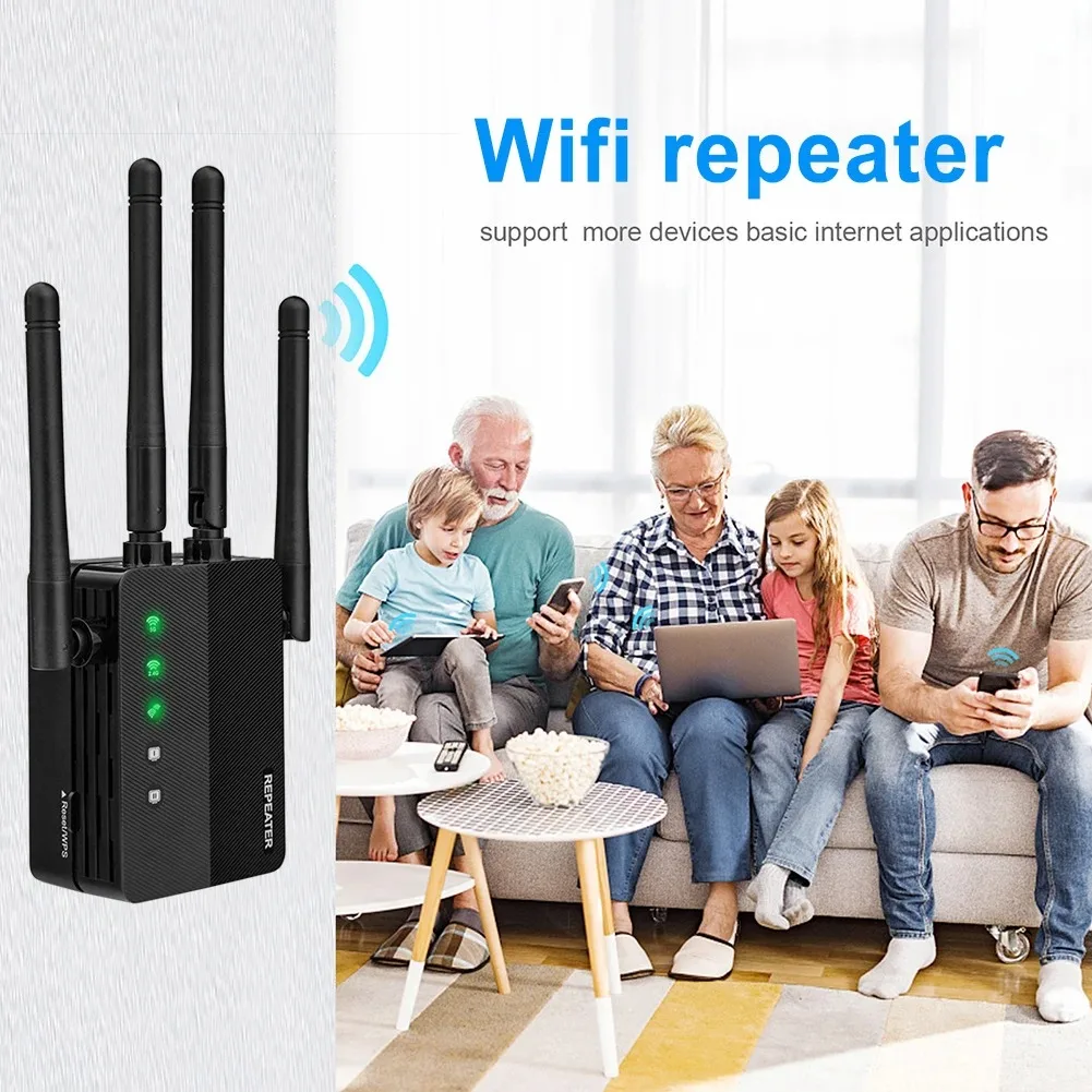 WiFi Extender Featuring 2.4/5. - Home Security Features avis et prix