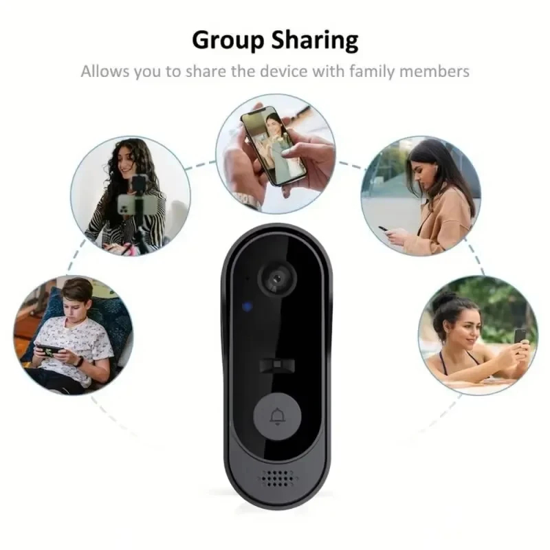 Tuya WIFI Camera Doorbell HD V - Home Security Recorder avis et prix
