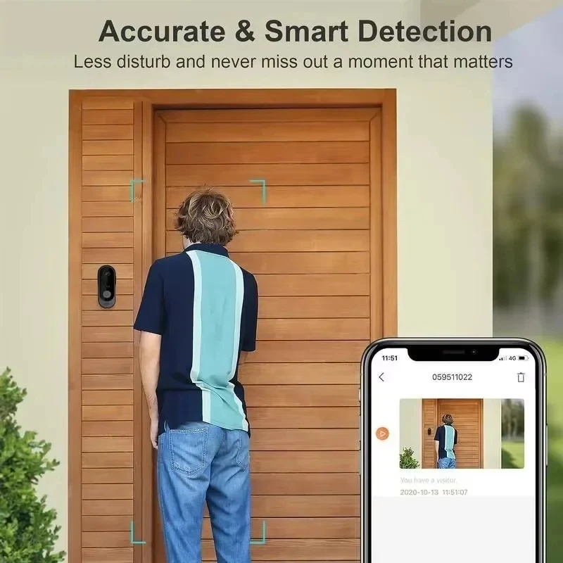 Tuya WIFI Camera Doorbell HD V - Home Security Recorder avis et prix