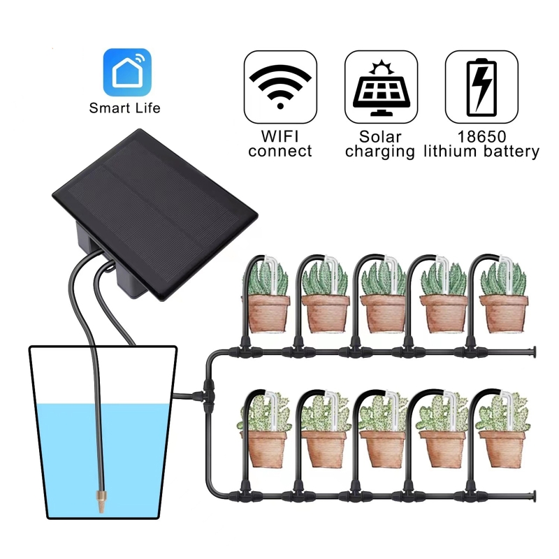 WIFI Solar Automatic Watering  - Home Security Technology avis et prix