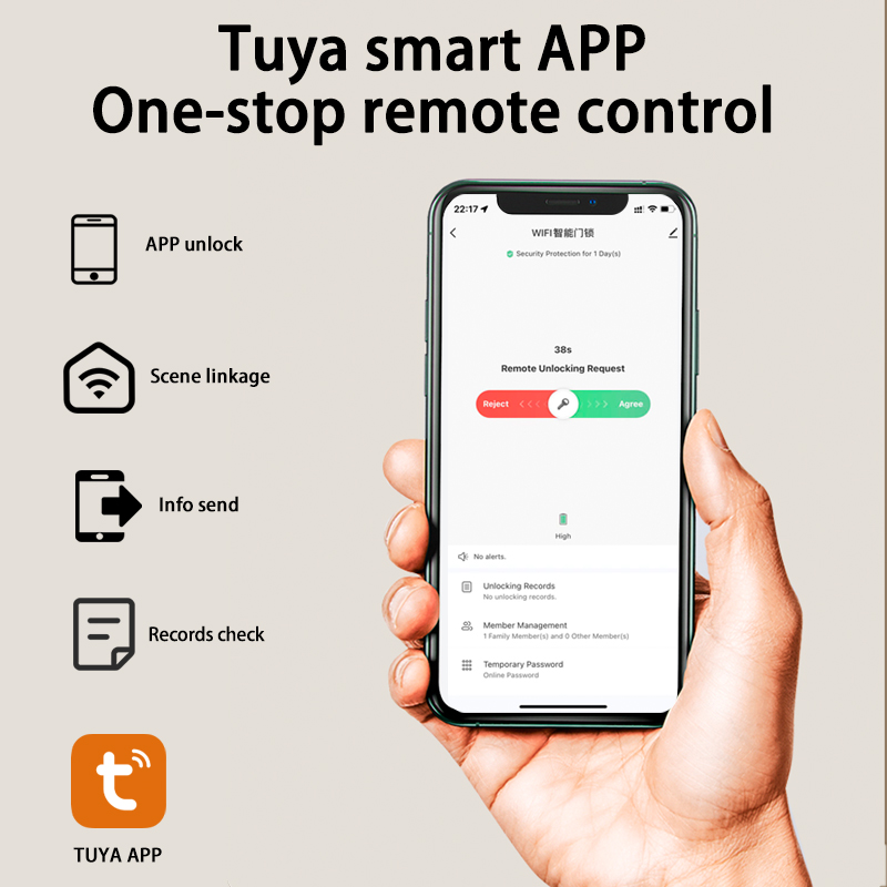 Tuya Smart Lock Wirelss With F - Home Security Keypad avis et prix