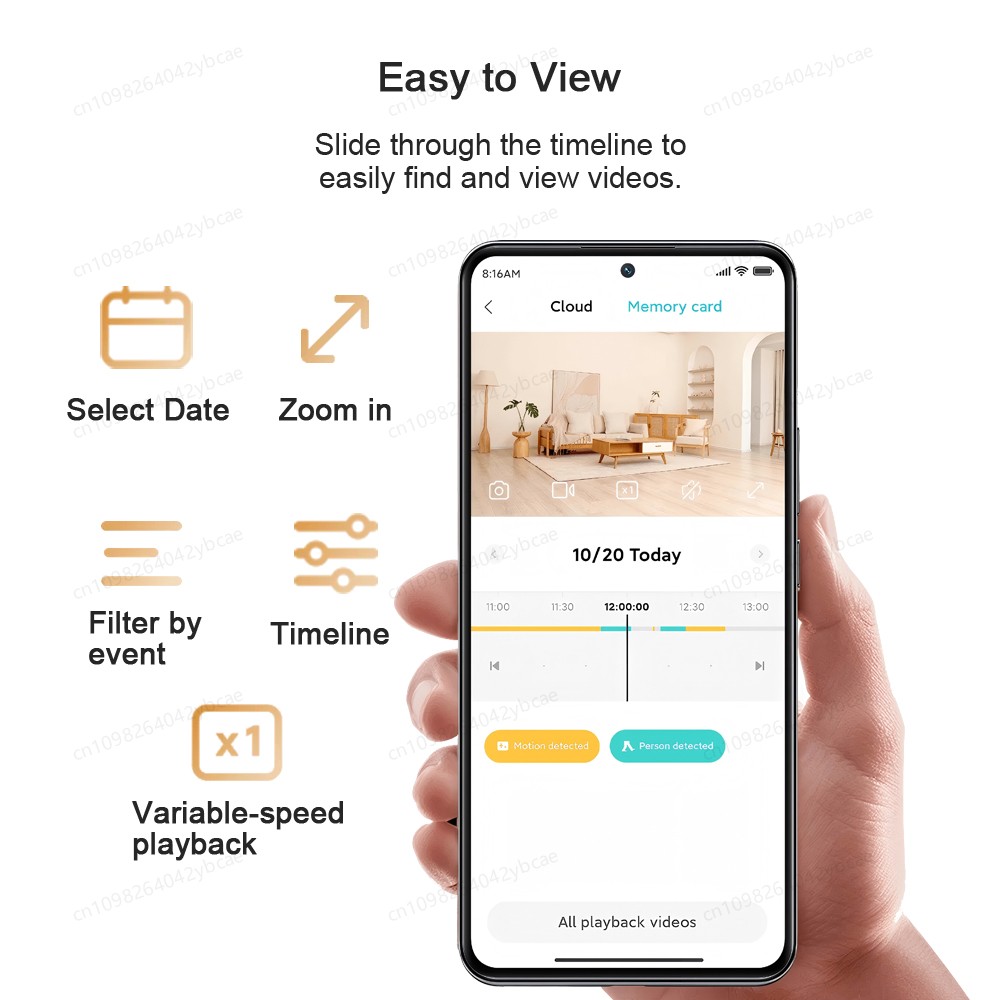 XIAOMI Smart Camera 3 Pan/Tilt - Home Security Camera 360 Xiaomi avis et prix