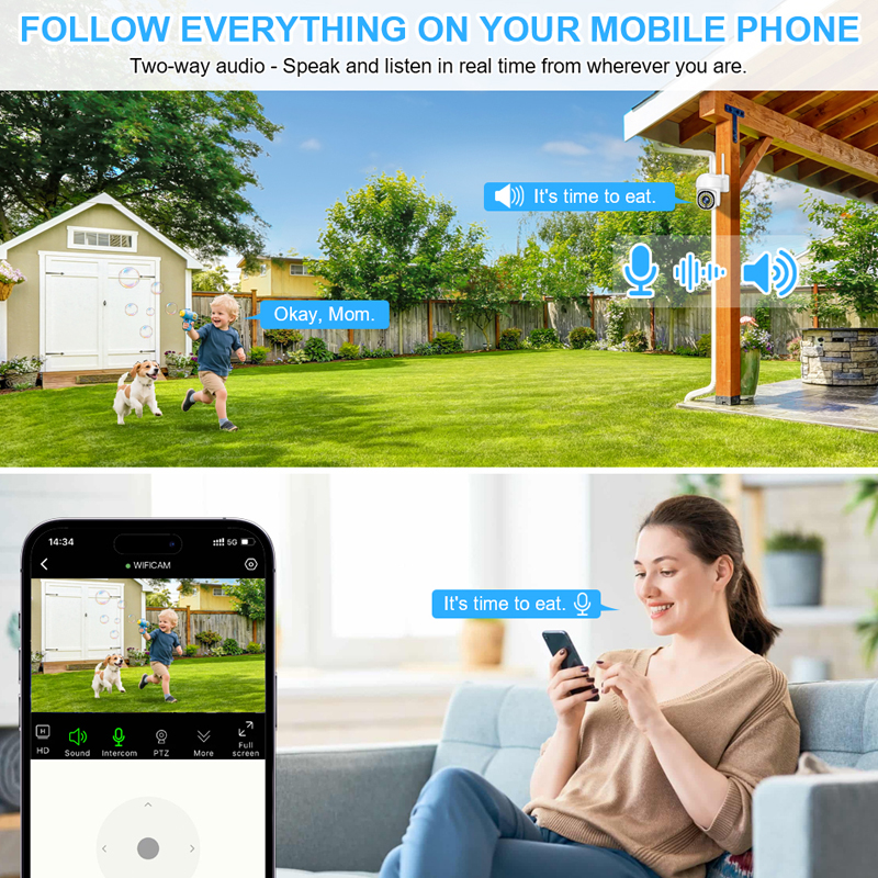 Smar 3MP Wireless CCTV Securit - Home Security Indoor Cameras avis et prix