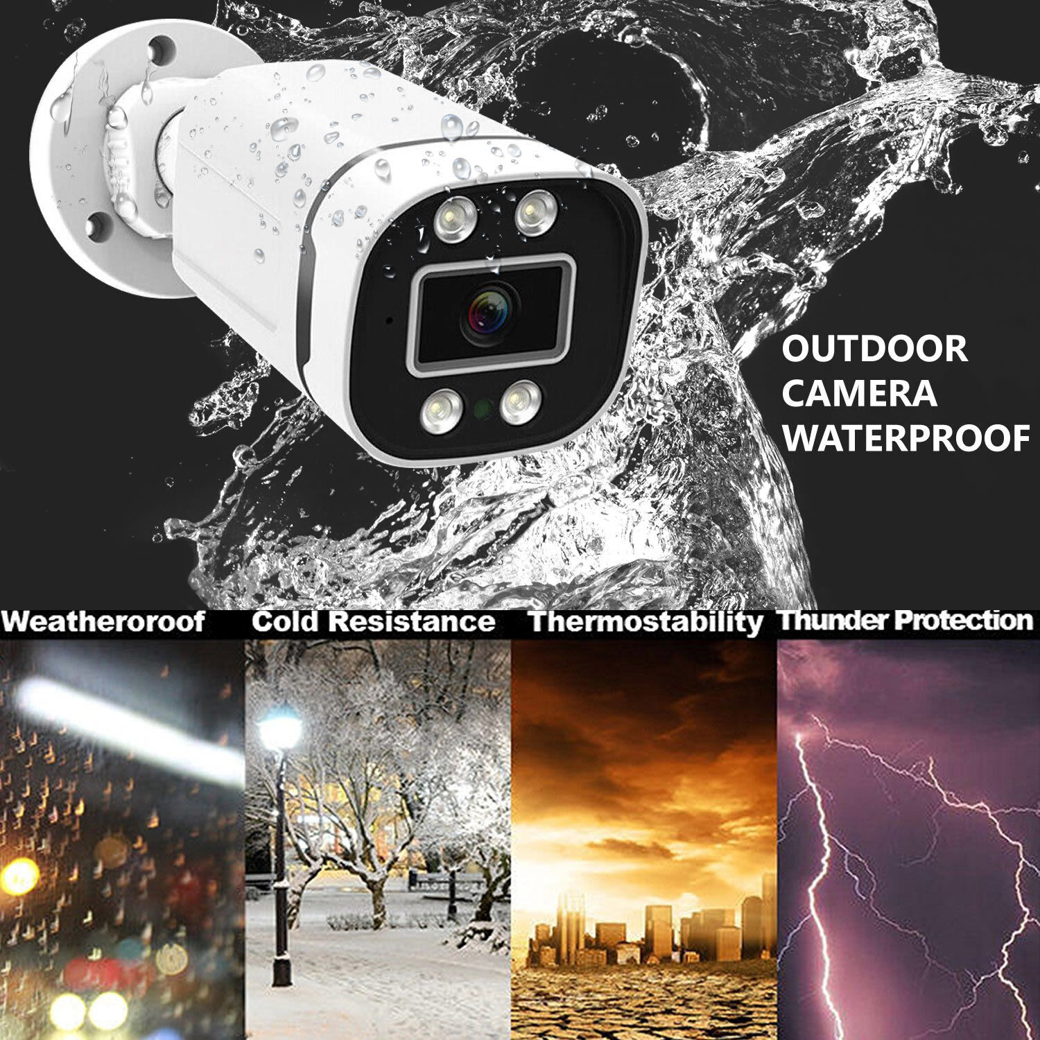 4CH 8CH AHD 2MP 5MP AHD Outdoo - Home Security And Camera Systems avis et prix