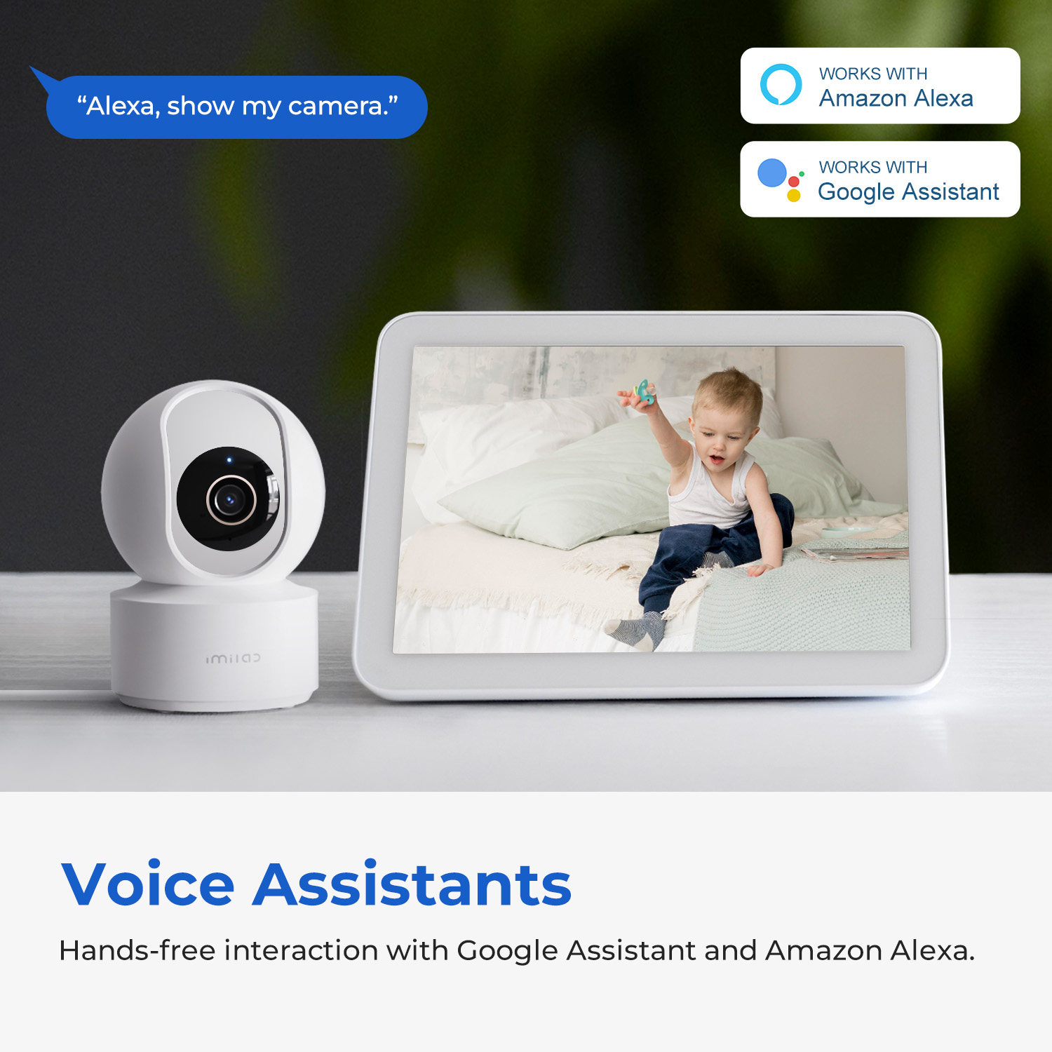 IMILAB Baby Monitor Indoor Sec - Home Security Camera 360 Xiaomi avis et prix