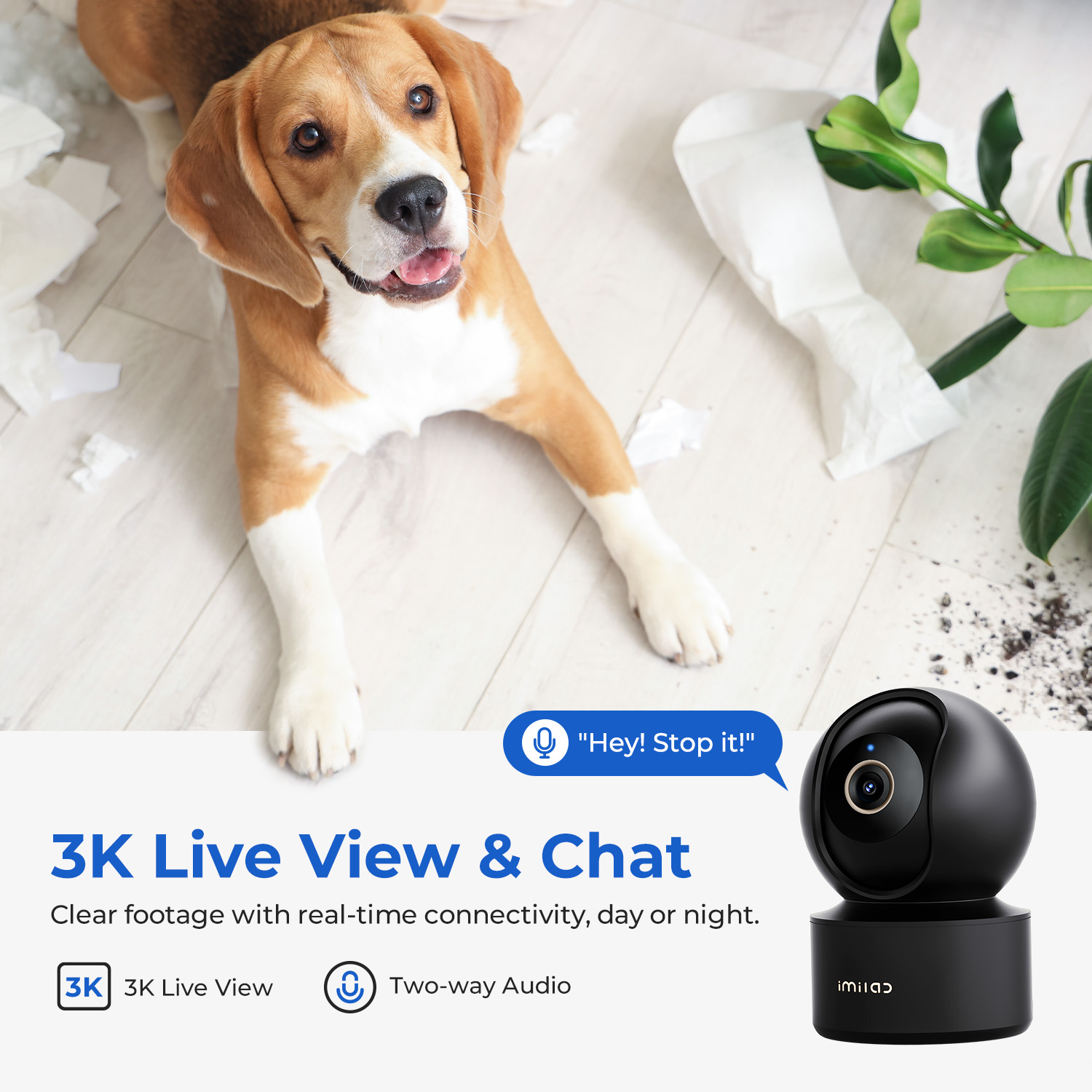 IMILAB Baby Monitor Indoor Sec - Home Security Camera 360 Xiaomi avis et prix