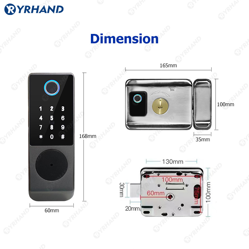 Tuya Smart lock Waterproof Wif - Home Security Keypad avis et prix