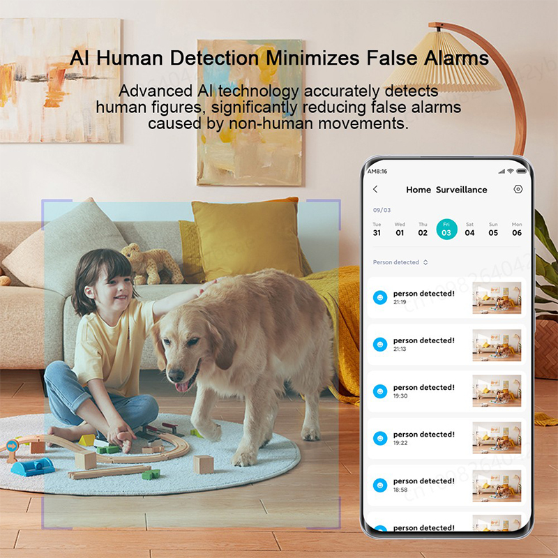 XIAOMI Home Security Intellige - Home Security Camera 360 Xiaomi avis et prix