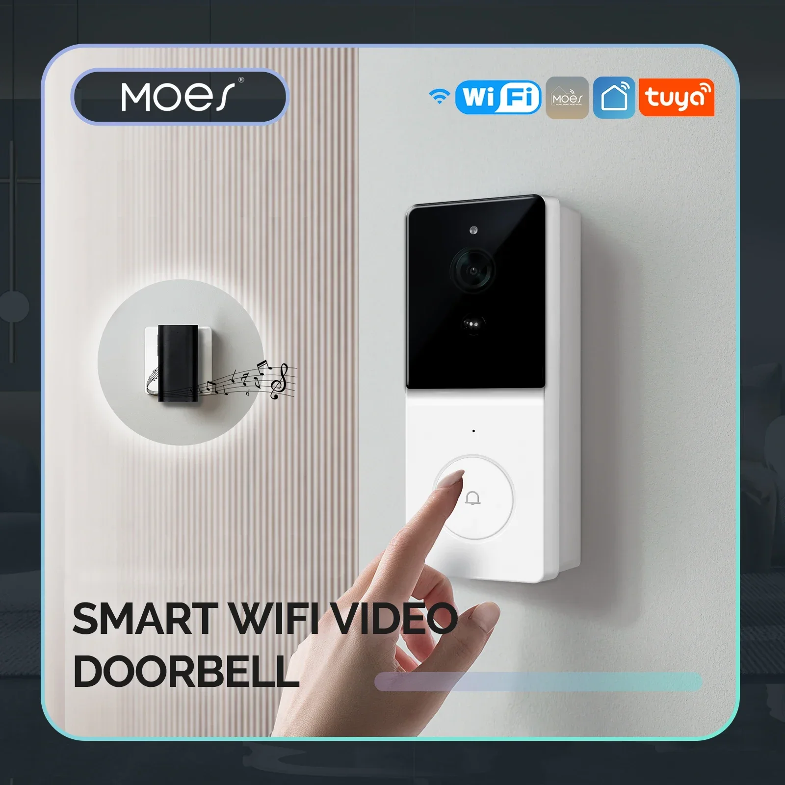 MOES Tuya Smart WiFi Video Doo - Home Security Ideas avis et prix